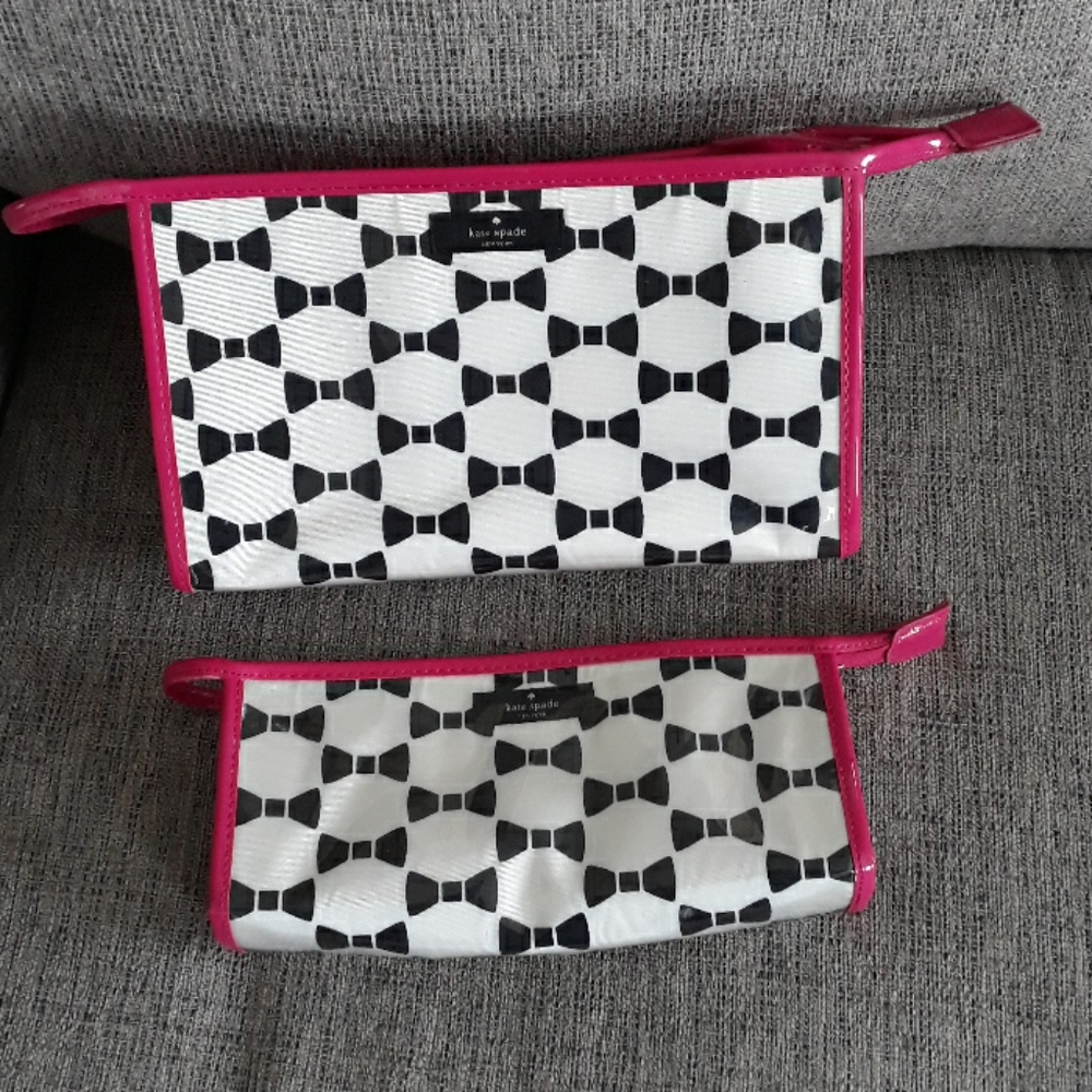 Kate Spade Bow Makeup Bags